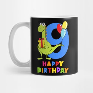 9th Birthday Party 9 Year Old Nine Years Mug